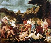 Giovanni Battista Gaulli Called Baccicio Triumph of Bacchus and Ariadne oil painting on canvas